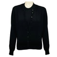 Load image into Gallery viewer, Dolce & Gabbana Black Wool Knit Cardigan Sweater and Tank Top Set
