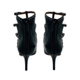 Load image into Gallery viewer, Givenchy Black / Silver Studded Leather Caged Heels
