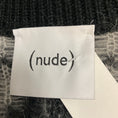 Load image into Gallery viewer, Nude Black / Off White Zip Front Nordic Cardigan Sweater
