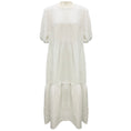 Load image into Gallery viewer, Peserico White Linen Midi Dress
