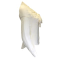 Load image into Gallery viewer, Moschino Couture Ivory Bow Detail Silk Chiffon Blouse
