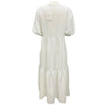 Load image into Gallery viewer, Peserico White Linen Midi Dress
