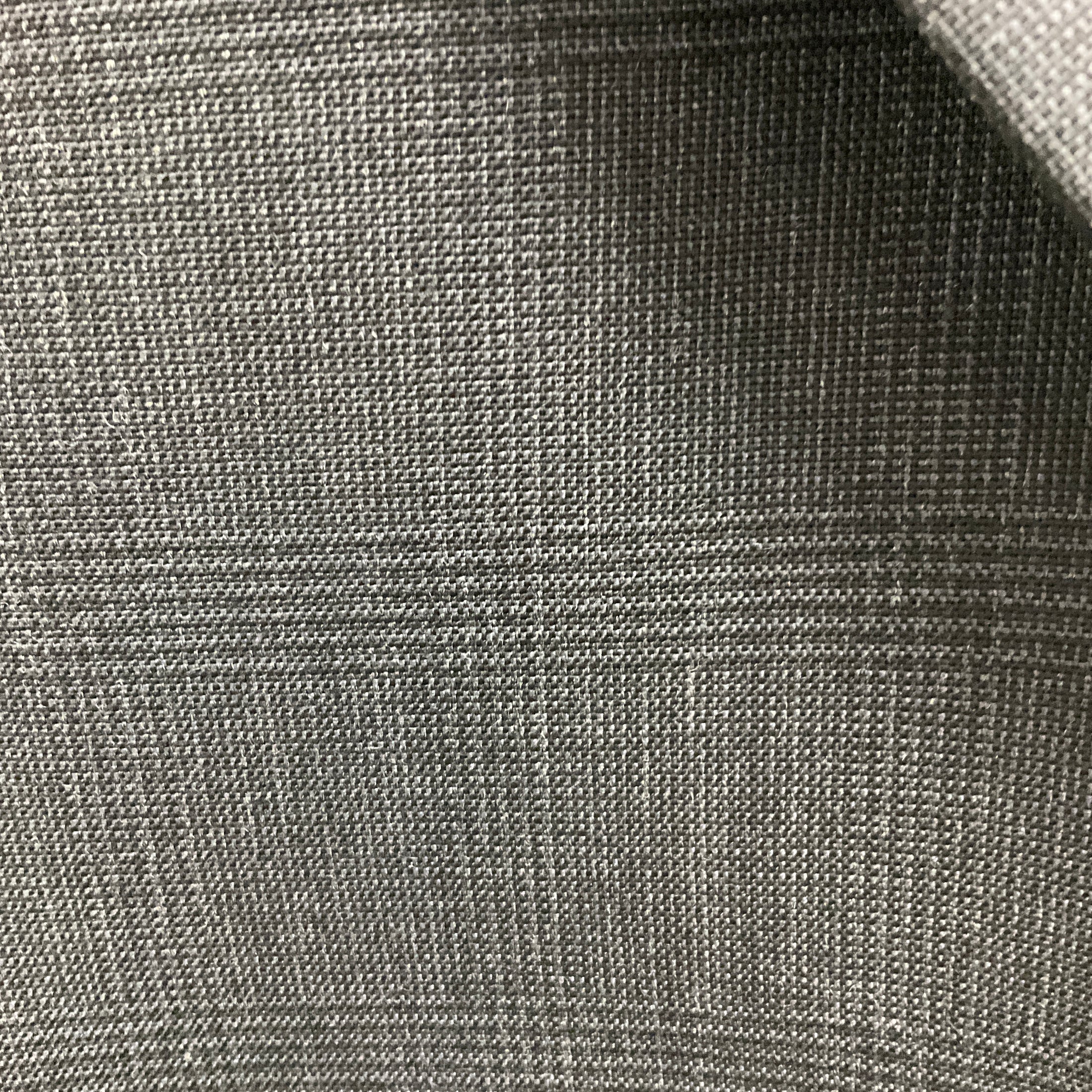 Alaia Dark Grey Checked Tailored Blazer and Pants Suit Set