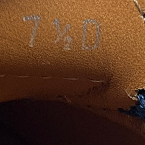 Ralph Lauren Collection Men's Blue Leather Penny Loafers