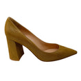 Load image into Gallery viewer, Gianvito Rossi Gold Metallic Chunky Heel Pumps
