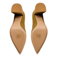 Load image into Gallery viewer, Gianvito Rossi Gold Metallic Chunky Heel Pumps
