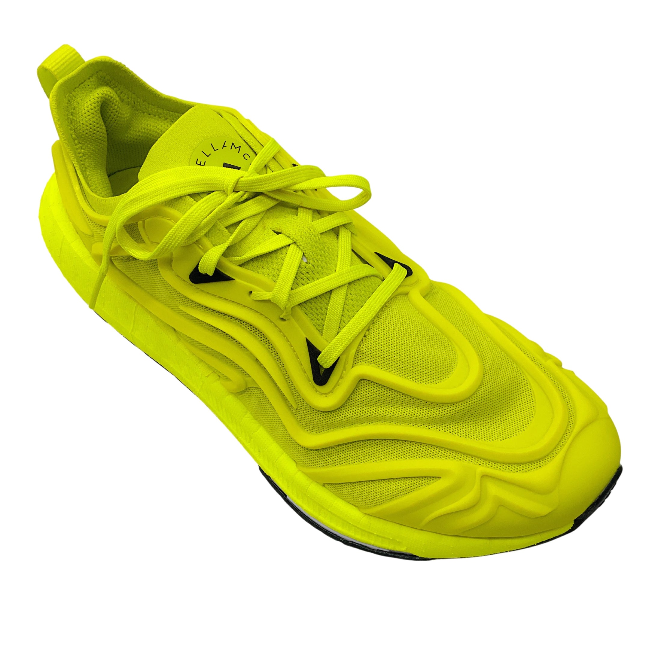 Adidas by Stella McCartney Shock Slime / Core Black Ultraboost Speed Sneakers