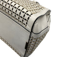 Load image into Gallery viewer, Victoria Beckham White Leather Quincy Laser Cut Satchel
