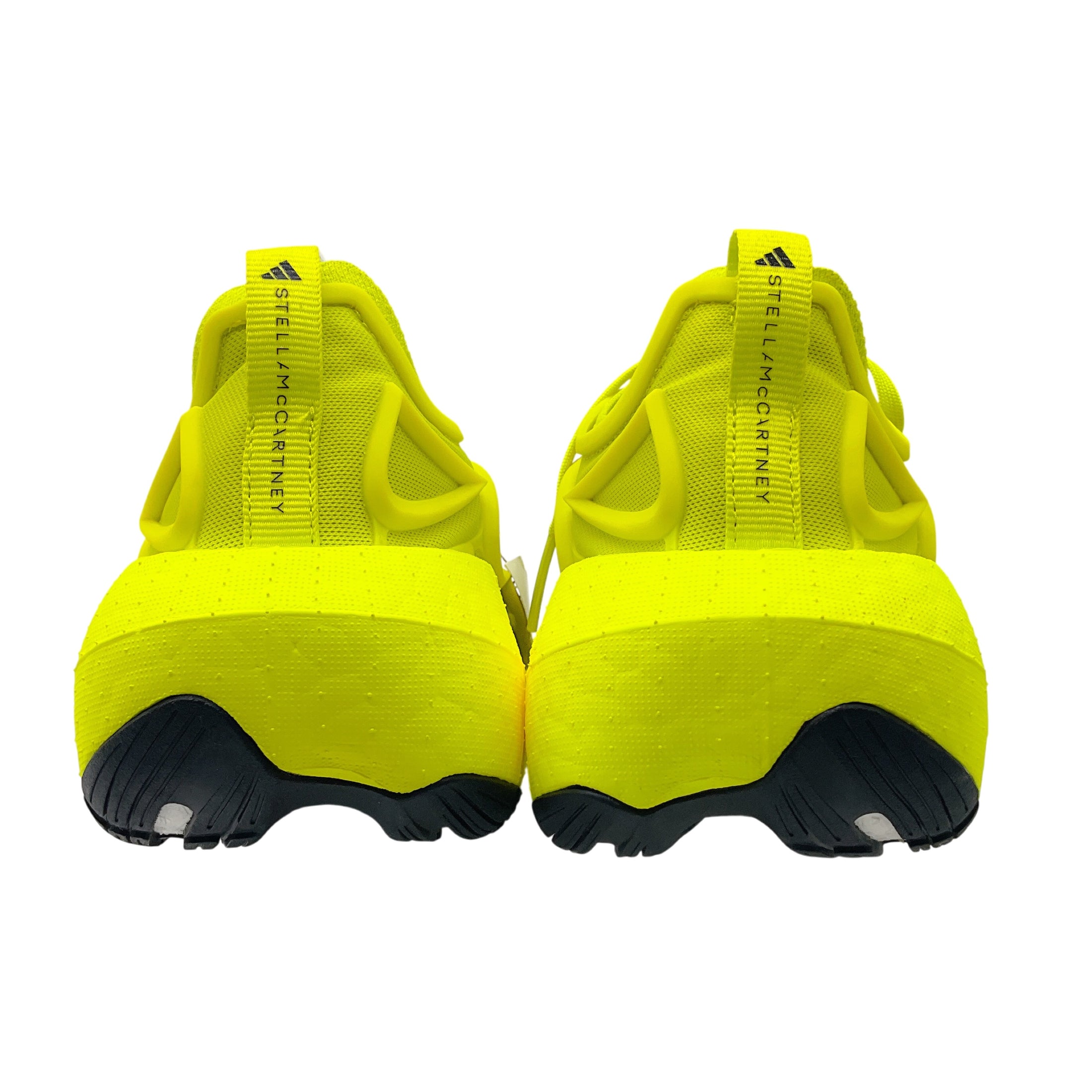 Adidas by Stella McCartney Shock Slime / Core Black Ultraboost Speed Sneakers