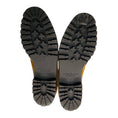 Load image into Gallery viewer, Manolo Blahnik Tan / Ivory Shearling Lined Suede Ankle Boots with Lug Soles
