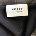 Load image into Gallery viewer, Akris Punto Black / Beige Lambskin Leather and Stretch Knit Full Zip Jacket
