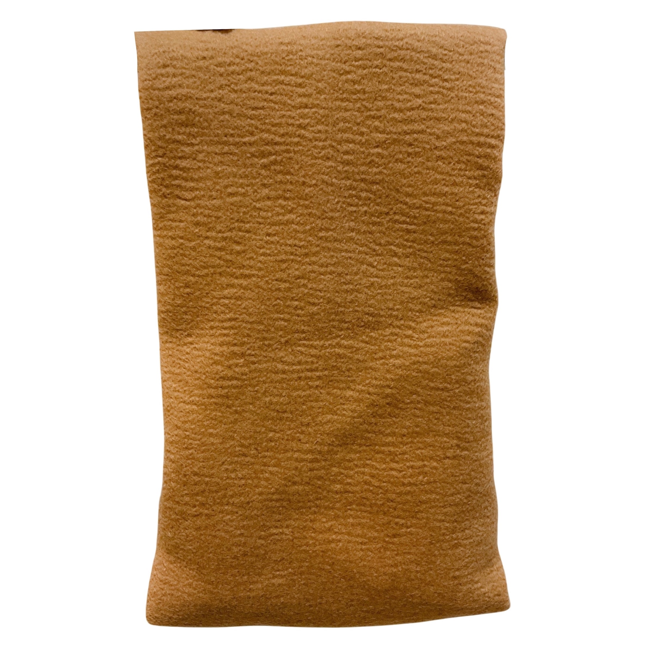 The Row Camel Large Glove Cashmere Clutch Bag