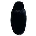 Load image into Gallery viewer, Balenciaga Black Faux Fur Teddy Mules
