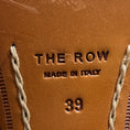 Load image into Gallery viewer, The Row Black Adam Pleated Leather Loafers / Flats
