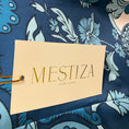 Load image into Gallery viewer, Mestiza Jardin Bleu Aniston Mini Dress
