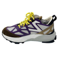 Load image into Gallery viewer, Philippe Model Purple / Grey Rocx Nylon and Leather Low Top Sneakers
