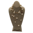 Load image into Gallery viewer, Chanel 2001 Faux Pearl and Strass Bead Station Necklace

