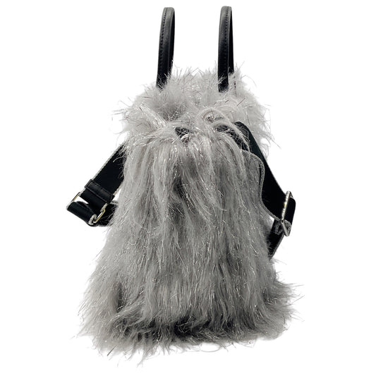 Marc Jacobs Silver Grey / Silver The Creature Mini Tote Bag