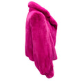 Load image into Gallery viewer, CO Magenta Mink Fur Jacket
