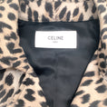 Load image into Gallery viewer, Celine Cotton Twill Leopard Print Short Trench Coat
