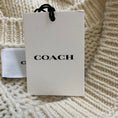 Load image into Gallery viewer, Coach Ivory Signature Sweater in Recycled Wool
