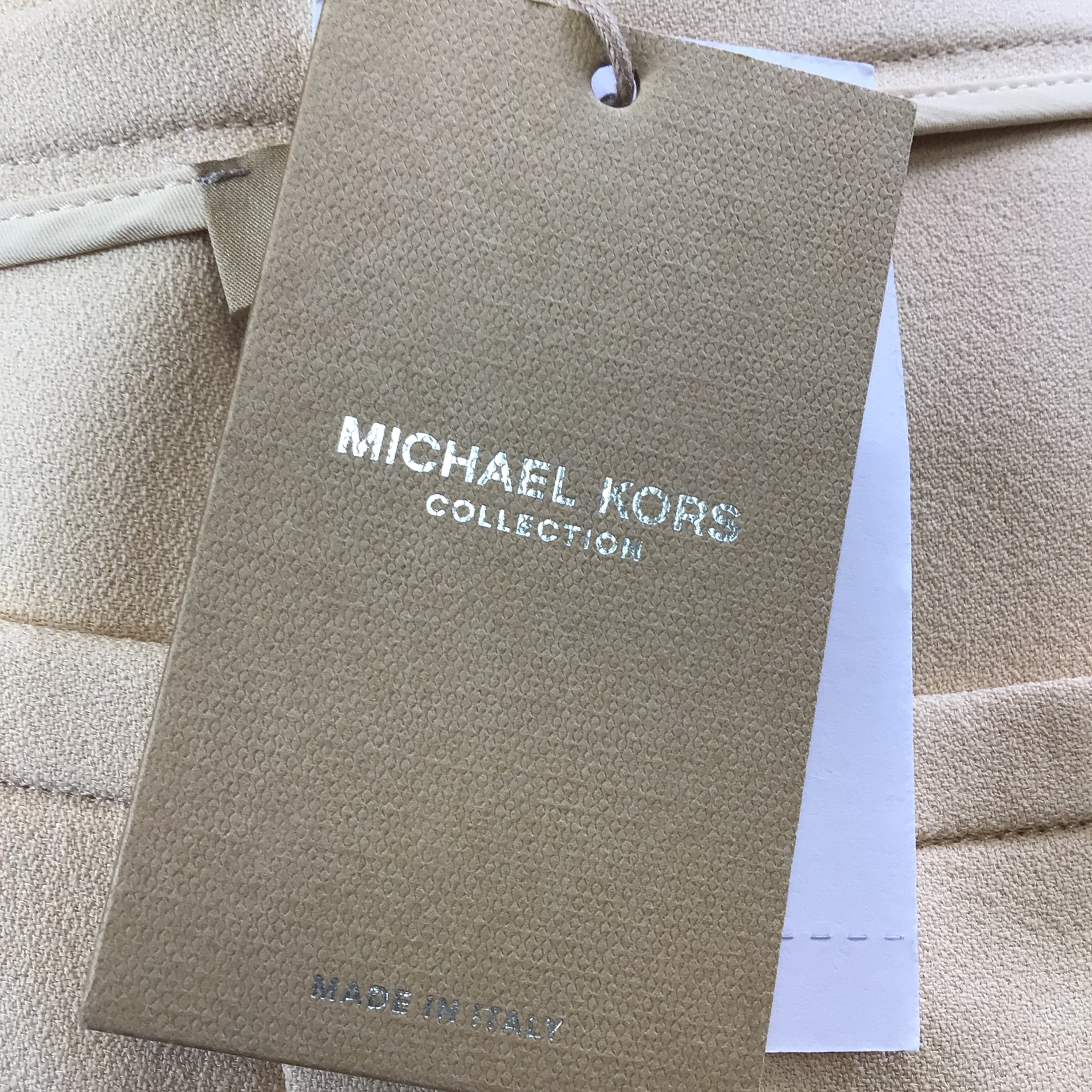 Michael Kors Collection Nude 2019 Flared Crepe Pants