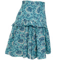 Load image into Gallery viewer, Rhode Aqua Lotus Namik Mini Skirt
