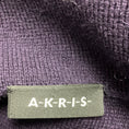 Load image into Gallery viewer, Akris Purple Hooded Wool and Cashmere Knit Sweater Dress
