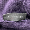 Load image into Gallery viewer, Akris Purple Hooded Wool and Cashmere Knit Sweater Dress
