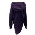 Load image into Gallery viewer, Akris Purple Hooded Wool and Cashmere Knit Sweater Dress

