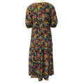 Load image into Gallery viewer, Leur Logette Black / Multi Floral Midi Dress
