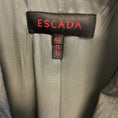 Load image into Gallery viewer, Escada Grey Three Button Wool Blazer Jacket
