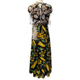 Load image into Gallery viewer, 3.1 Phillip Lim Black Floral Print Patchwork Long Dress
