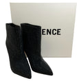 Load image into Gallery viewer, L'Agence Black Crystal Embellished Mariette Booties
