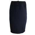 Load image into Gallery viewer, Chanel Black Vintage 1998 Wool Pencil Skirt
