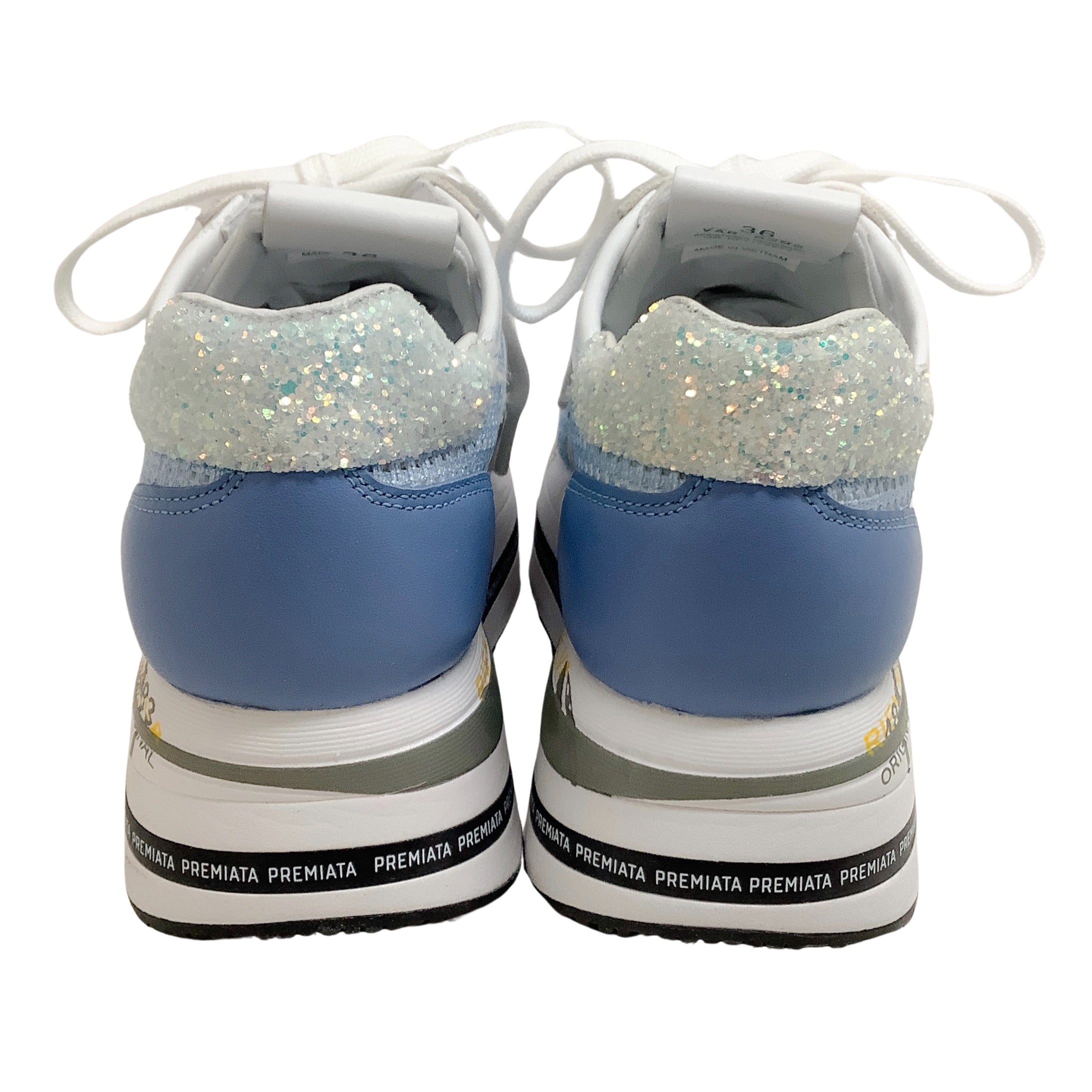Premiata Varsity Blue Beth Sneakers