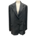 Load image into Gallery viewer, Prada Dark Grey Classic Wool Blazer

