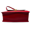 Load image into Gallery viewer, Gucci Red Calfskin Leather Medium Sylvie Two Way Top Handle Bag
