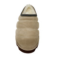 Load image into Gallery viewer, Brunello Cucinelli Beige Monili Bead Embellished Shearling Lined Quilted Suede Slippers
