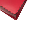 Load image into Gallery viewer, Gucci Red Calfskin Leather Medium Sylvie Two Way Top Handle Bag
