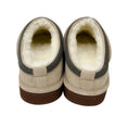 Load image into Gallery viewer, Brunello Cucinelli Beige Monili Bead Embellished Shearling Lined Quilted Suede Slippers
