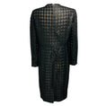 Load image into Gallery viewer, Giambattista Valli Black Circle Embroidered Lace Long Sleeved Midi Dress
