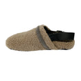 Load image into Gallery viewer, Brunello Cucinelli Taupe Monili Bead Embellished Shearling Slingback Slippers
