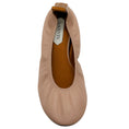 Load image into Gallery viewer, Lanvin Blush Leather Ruch Detailed Ballerina Flats
