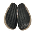 Load image into Gallery viewer, Brunello Cucinelli Taupe Monili Bead Embellished Shearling Slingback Slippers
