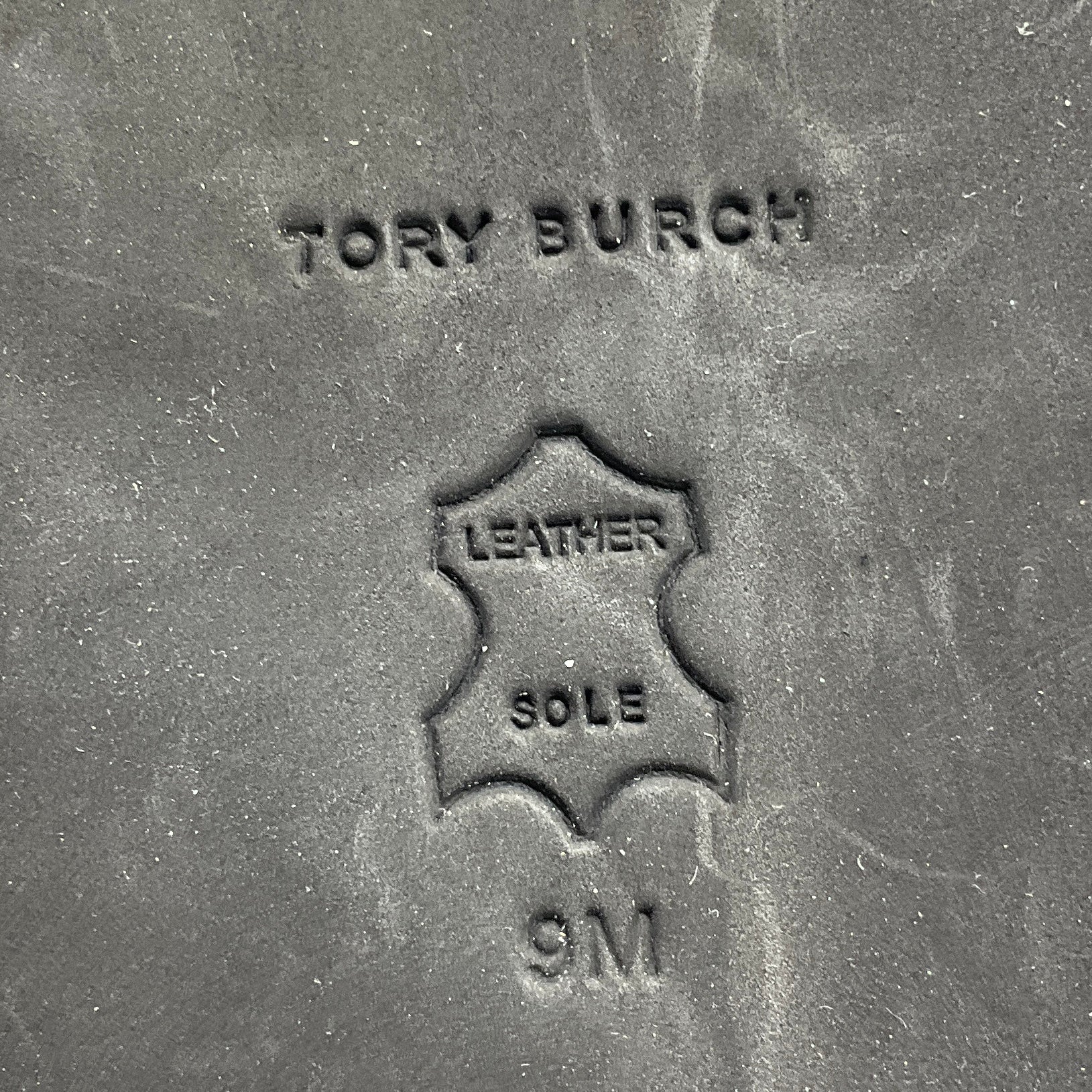 Tory Burch Black / Silver Studded Classic Leather Loafers