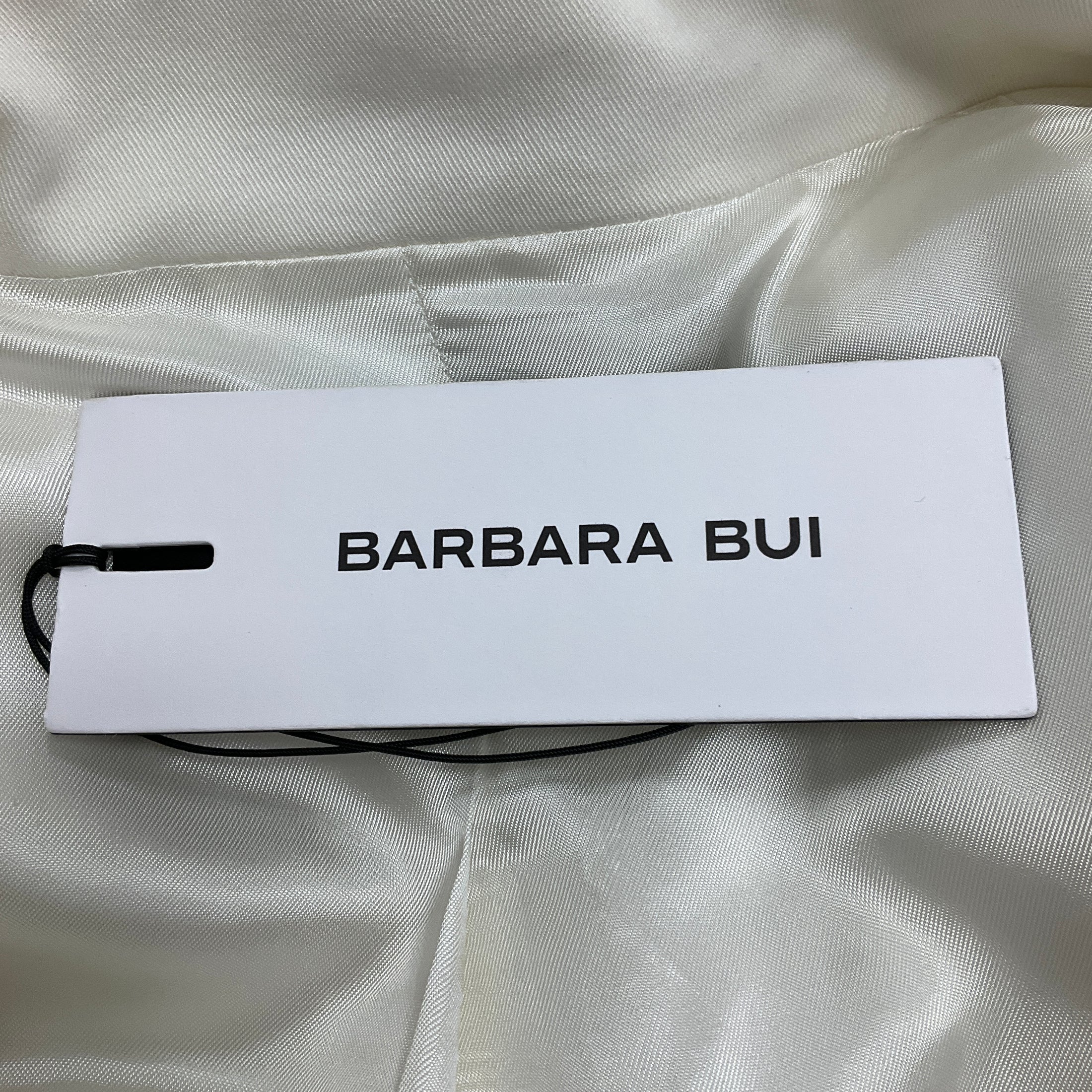 Barbara Bui Ecru Patch Pocket Jacket