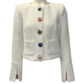 Load image into Gallery viewer, Cinq à Sept Ivory Tweed Gardenia Randi Jacket

