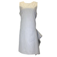 Load image into Gallery viewer, Sofie D'Hoore Blue / White Striped Sleeveless Midi Dress
