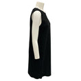 Load image into Gallery viewer, Akris Black Micro Sequined Sleeveless Knit Dress
